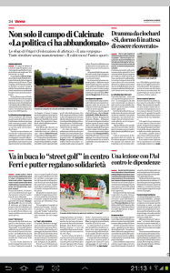 La Provincia di Varese - 22 giugno 2014